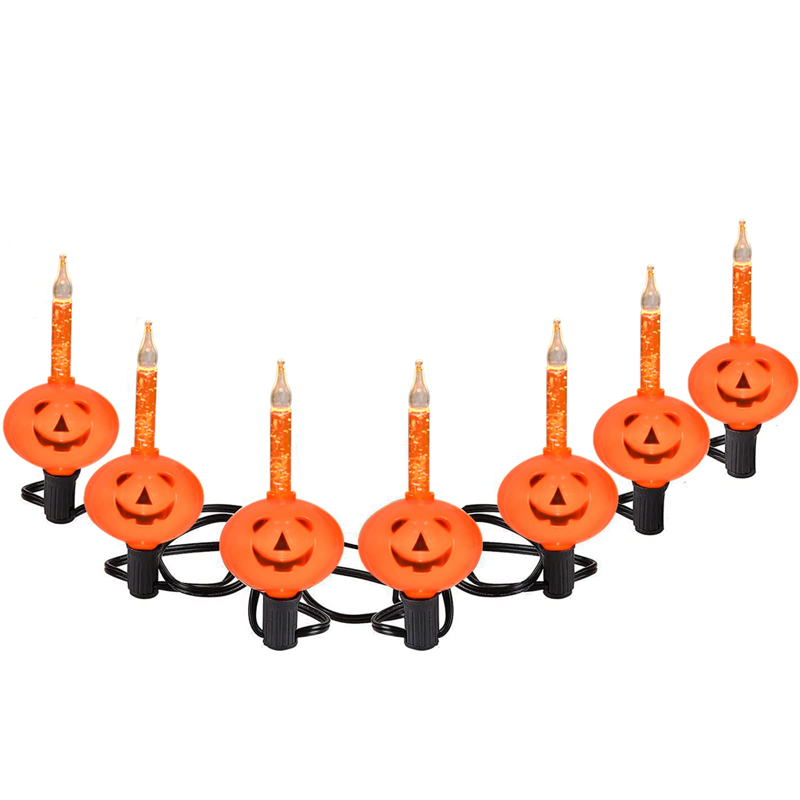 Konictom 7 Count Halloween Pumpkin Bubble