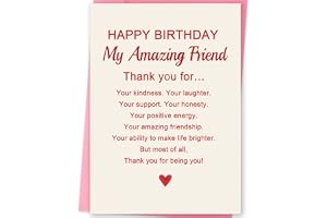 mmuue Funny Birthday Card Gifts for Women Her Best Friend Bestie | Best Friend Birthday Card for Sister Female Friends, Frien