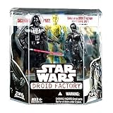 Star Wars Saga 2008 Build-A-Droid Factory Action Figure 2-Pack Darth Vader and K-3PX