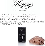 Hagerty Silver Cleaning Gloves with Tarnish Protection - 1 Pair view 6