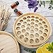 Large Essential Oil Box - Holds 37 Bottles - Real Wood Storage Organizer for 5ml, 10ml and 15ml and Roller Bottles - Sustainable Raw Finish can be Painted & Stained