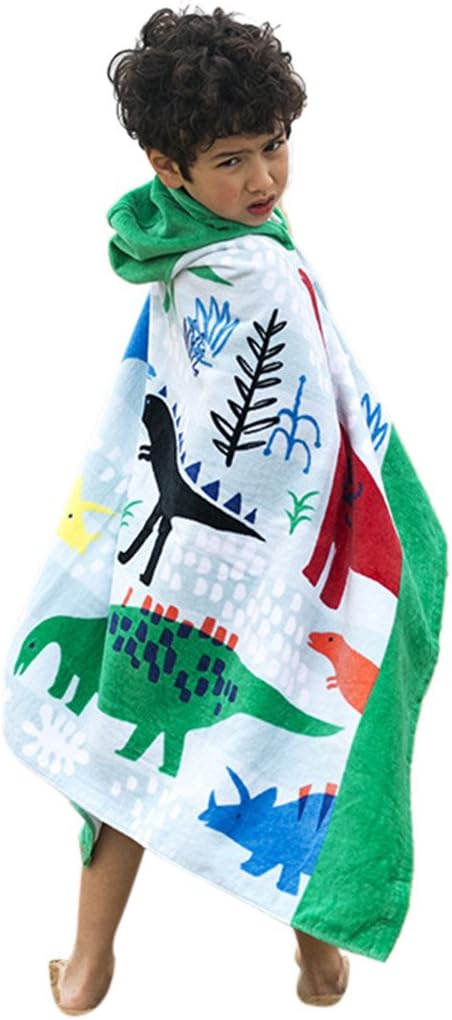 UAZNegozio Chicone Boy and Girl's Hooded Bath Towel Changing Bath Robe for Children 30×50inch
