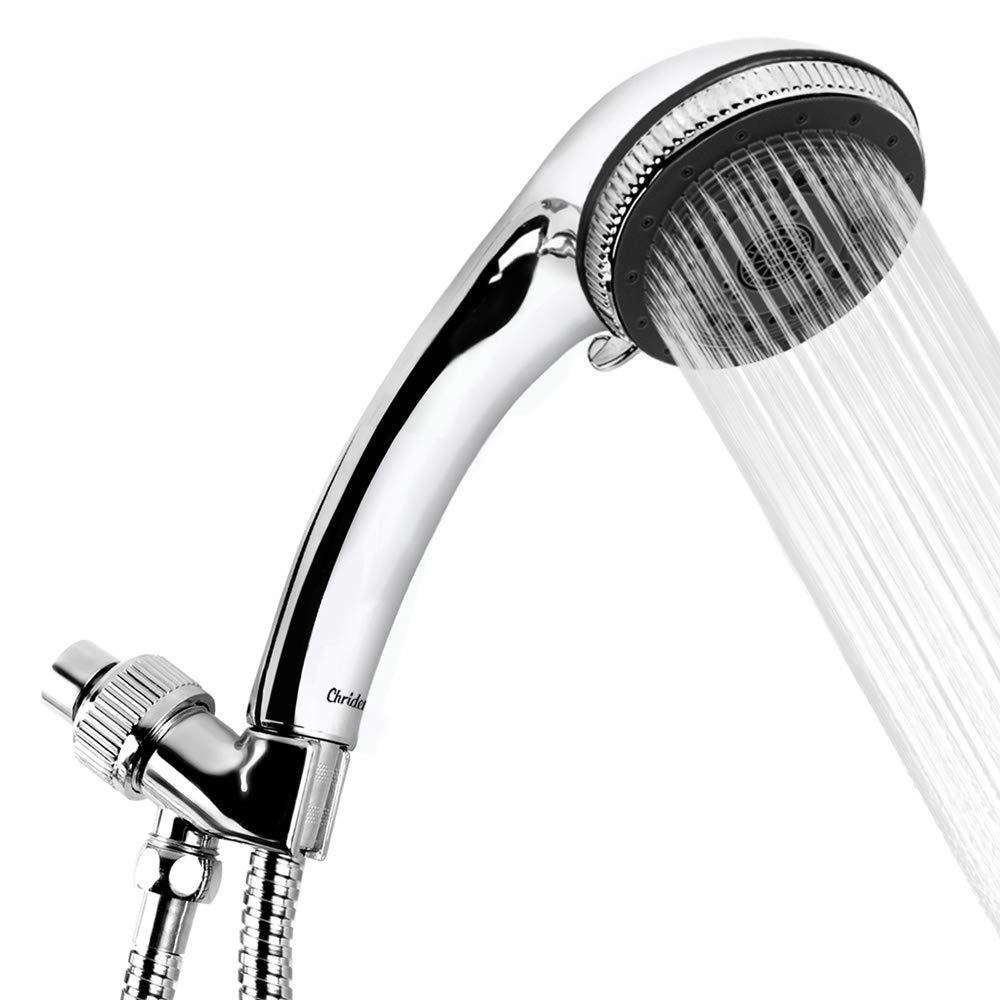 Chrider Handheld Shower Head with Hose, 7 Spray Settings Hand Held