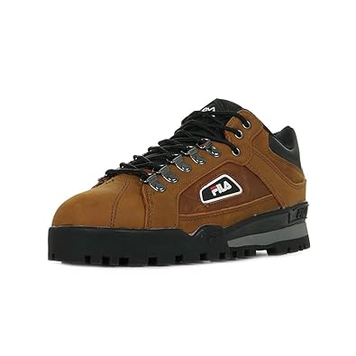beige fila trainers