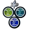 Jake's Mint Chew 3 tin variety pack "POUCHES"