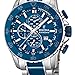 Festina Men's F16628/2 Blue Stainless-Steel Quartz Watch with Blue Dial