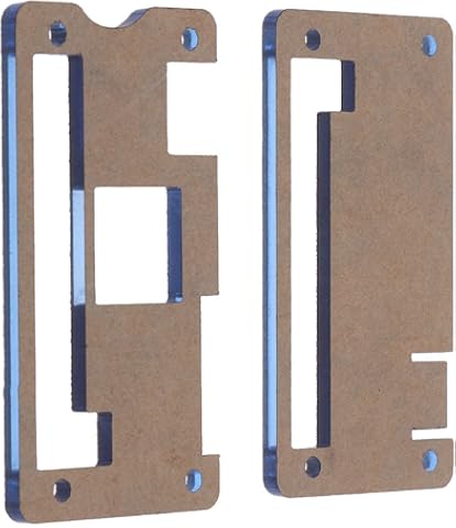 P Prettyia Caja De La Computadora Cubierta del Gabinete Vivienda Shell Slice para Raspberry Pi Zero - Azul