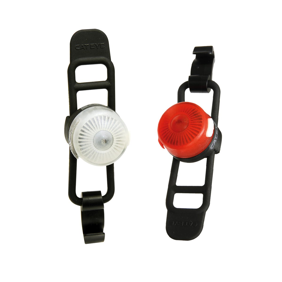 CatEye Loop 2 Front/Rear Set Rc Rechargeable - SL-LD140RC Lights and Reflectors - Cycling - Black, NO SIZE