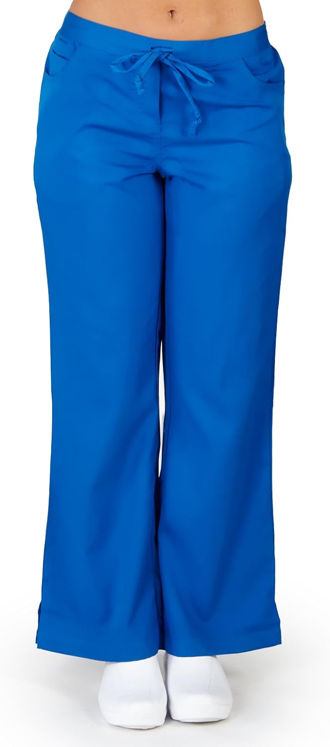 Ultra Soft Brand Scrubs Premium Womens Junior Fit 5 Pocket Scrub Pant