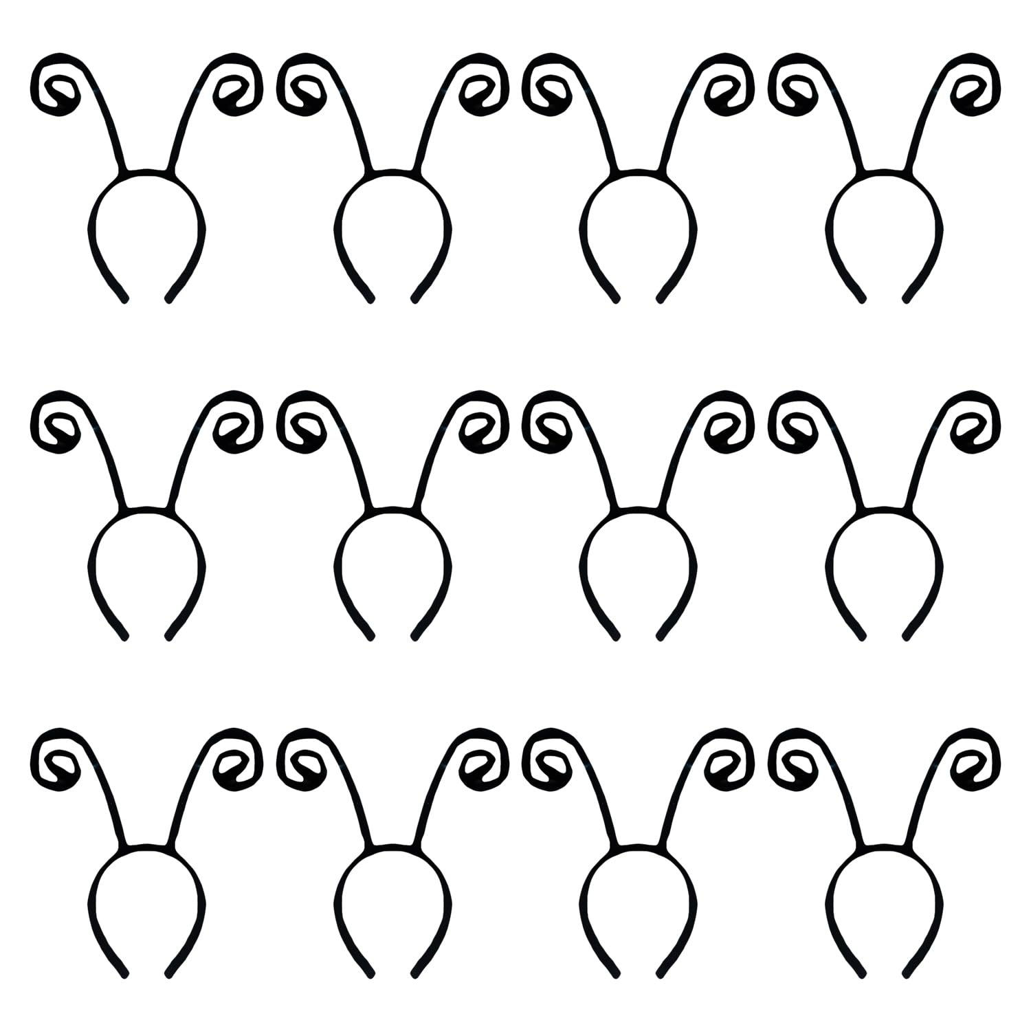 BORFUE 12pcs Butterfly Antenna Headband Butterfly Costume Accessories for Kids and Adult Women Parties, Graduations, Festivals