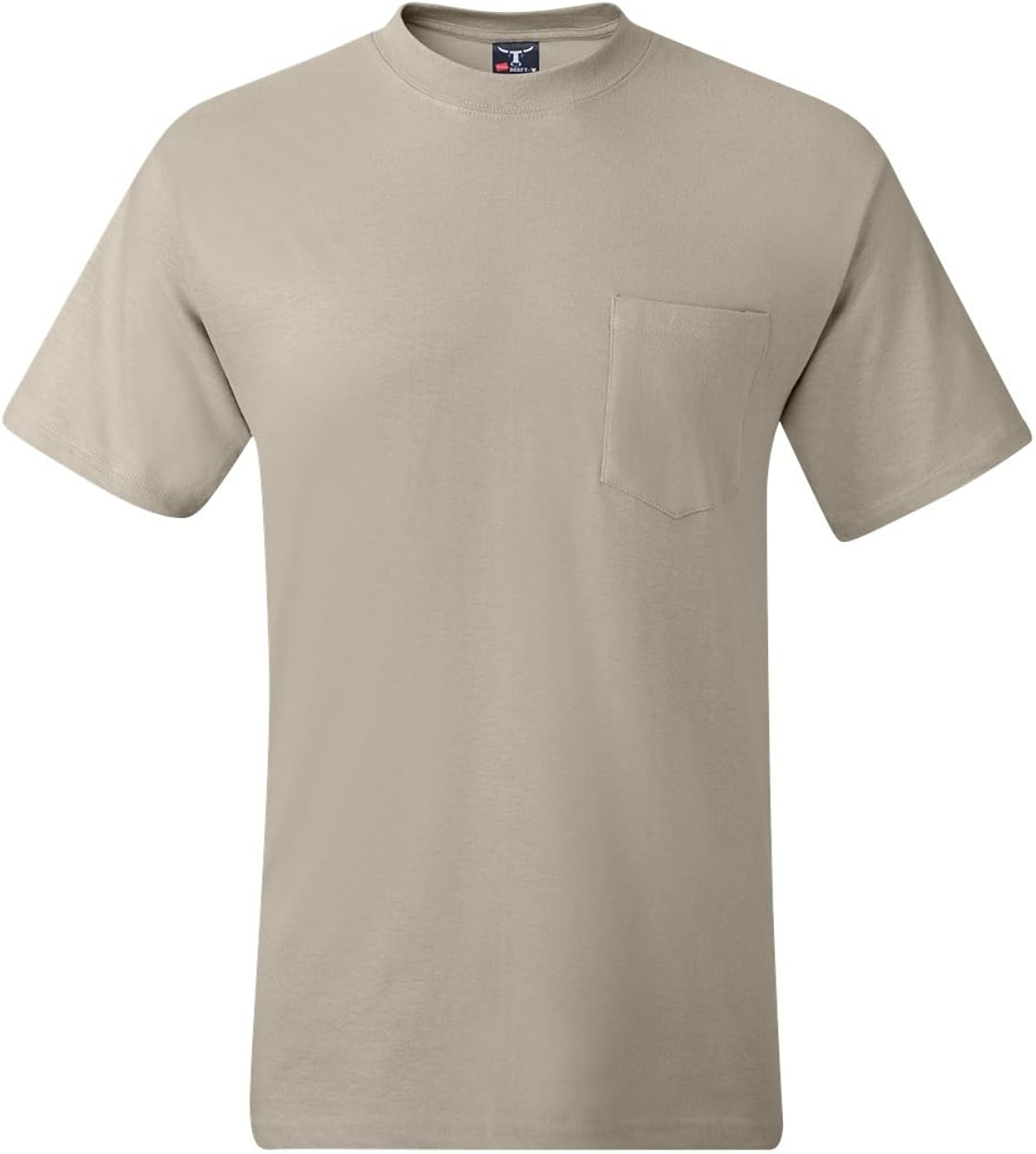 Hanes Men's Short-Sleeve Beefy T-Shirt with Pocket | 