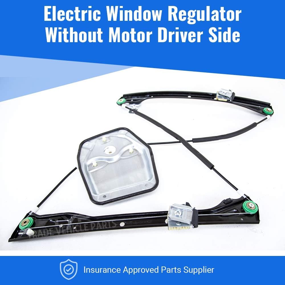 Front Electric Window Regulator Driver Side 4/5 Door Compatible With