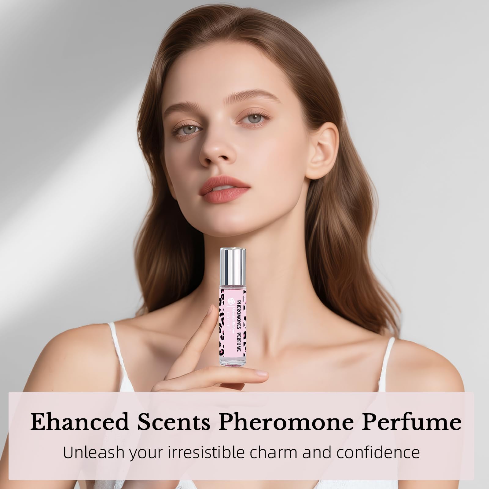 Pheromones Perfumes for Women,Enhanced Scents Pheromone Perfume,Long Lasting Roll on Oil 0.34 fl.oz (10ml)