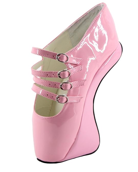 WONDERHEEL Womens Fetish Ballet Boots Ballet & Dance