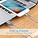 Lightning Cable iPhone Charger Cable MFi Certified Cable 5Pack 2x3foot 2x6foot 10foot To USB Syncing Data and Nylon Braided Cord Charger for iPhone Xs/Max/XR/X/8/8Plus/7/7Plus/6S/6S Plus/SE/iPad and M