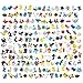 POKEEPET 144 Pcs Poke Mini Action Figures PET Set Heroes Action Figure Toy mon 2-3 cm Crazy pet Big Collection