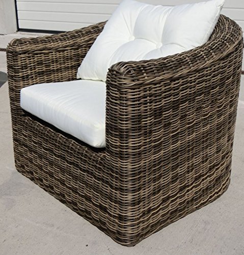 Froschkönig24 Garnitur Polyrattan Cremona Gartenloung Loungemöbel Gartengarnitur – Bild 3