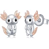 Axolotl Earrings 925 Sterling Silver Axolotl Earrings Axolotl Jewelry for Women