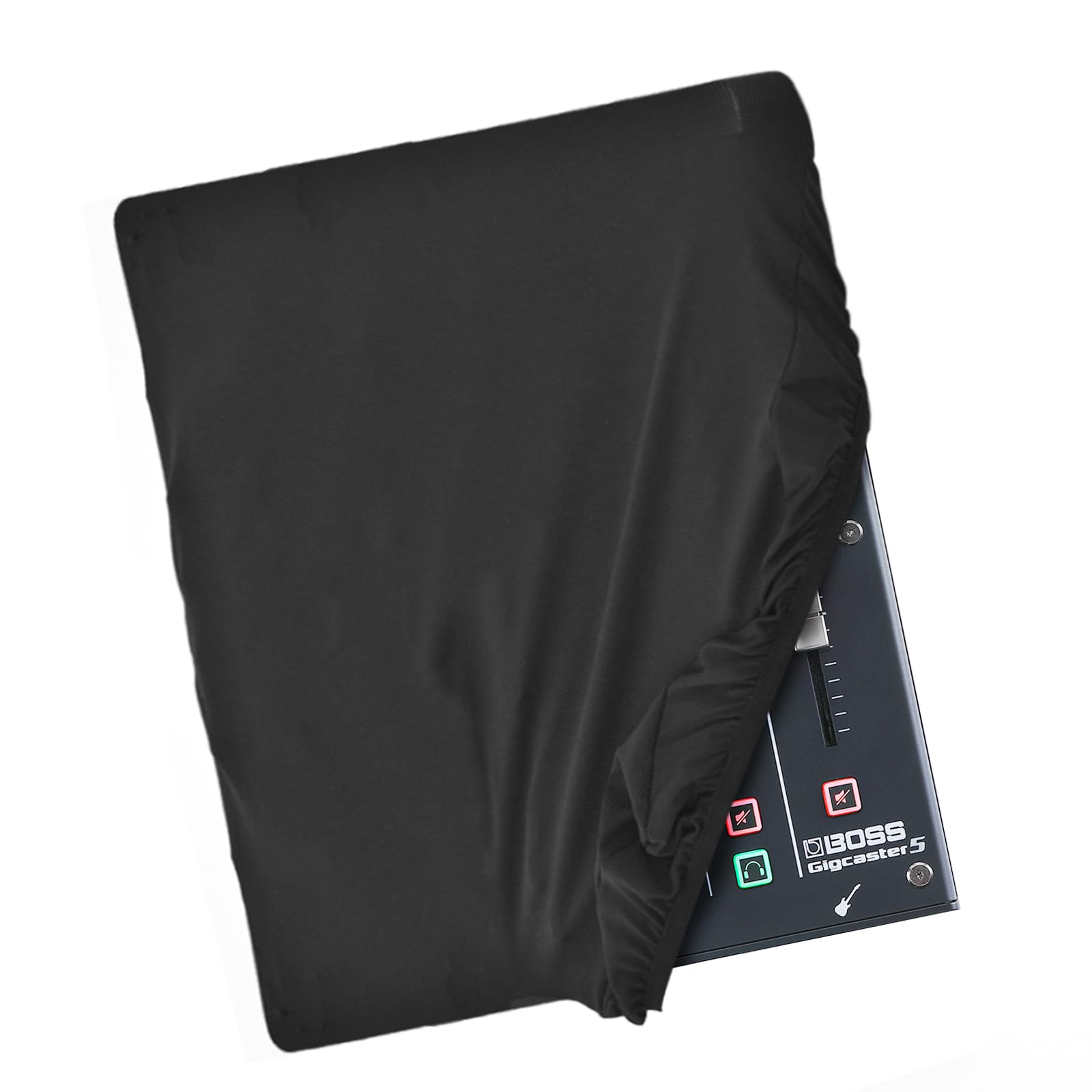 Musiin Ultimate Home Studio Mixer Cover - Stretchable Chinlon, Splashproof, Dust & Pet Hair Protection, Compatible with Boss Gigcaster 5 Live Streaming Mixers