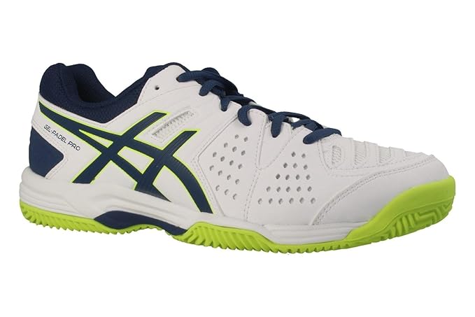 Asics Zapatilla E511Y-0149 Gel-Padel Blanco: Amazon.es: Deportes y aire libre