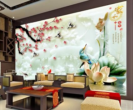 Amazon Com Tv Background Wallpaper 3d Mural Tv Background