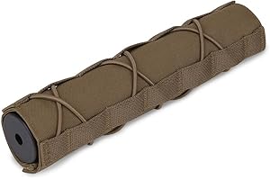 KRYDEX Tactical Airsoft Suppressor Cover 8.66 inch / 22cm