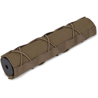 KRYDEX Tactical Airsoft Suppressor Cover 8.66 inch / 22cm