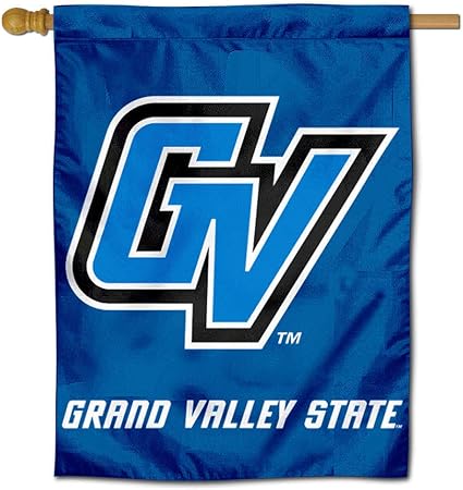 Amazon Com College Flags Banners Co Gvsu Lakers Banner House