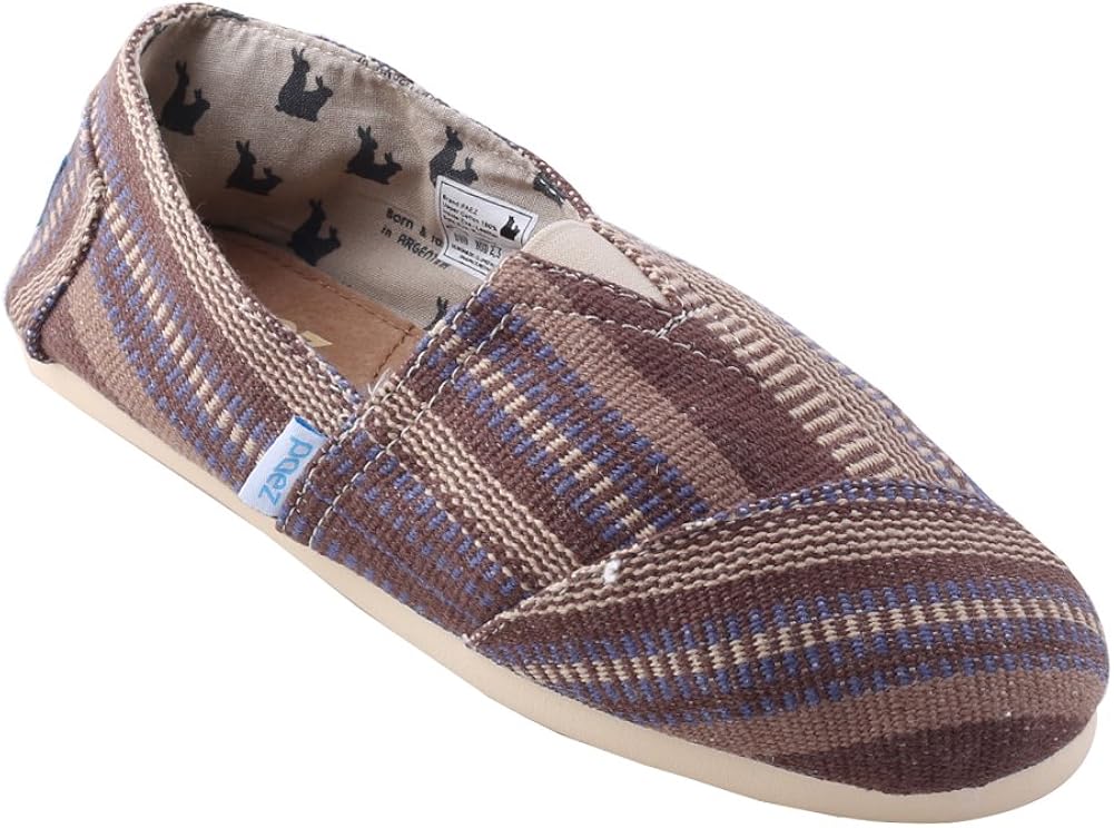 Amazon.com | PAEZ Women's Alpargatas Canvas Alpargatas Slip-on Casual Cloth Shoes Flat Loafer Indie | Shoes