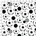 GRAPHICS & MORE Premium Gift Wrap Wrapping Paper Roll Pattern - Soccer Ball Football - Ball