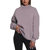 Kottke Womens Oversized Sweatshirts Turtleneck Pullover Long Sleeve Hoodies Tops Fall Fashion Outfits Clothes