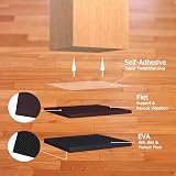 Yelanon Non Slip Furniture Pads 12 Pcs 101mm Self-Adhesive Floor Protectors view 4
