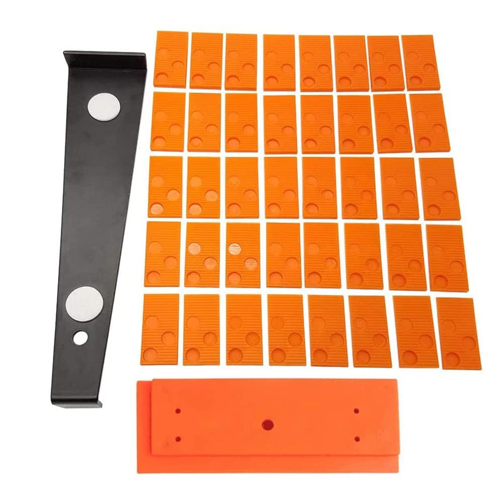 CENPEK 22Pcs Wood Flooring Installation Kit Laminate Vinyl Plank Flooring Assembly Tool with Spacers Tapping Block Heavy Duty Pull Bar
