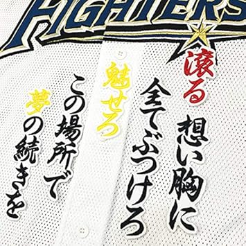 Amazon Co Jp 日本ハム ファイターズ 刺繍ワッペン 大田 泰示 応援歌 白布 スポーツ アウトドア