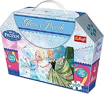 Trefl Glam Disney Frozen Anna and Elsa Puzzle (100 Pieces)