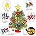MAOYUE Tabletop Christmas Tree 20 Inch Artificial Christmas Tree Lighted Mini Christmas Tree with Lights 8 Modes for Christmas Decorations, Home Decor, Office, Kitchen, Dining Table