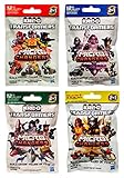 Hasbro Kre-O Transformers Micro Changers 4 Pack Bundle Includes: Collection 1, 2, 3 & 4 Mini Figure Blind Bag Mystery Packs (1 Pack of Each)