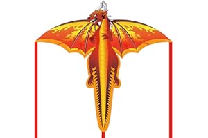 SNJOYFUL Large Kite for Kids and Adults, Beach Kites Easy to Fly for Beginner Kites for Kids Ages 4-8, Come with Handle and 328ft Kite Line