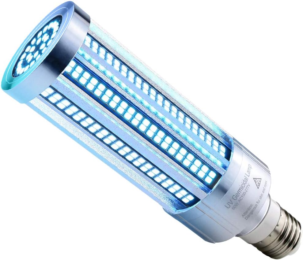 2020 Latest Version LED Germicidal Lamp UVC Germicidal Light Bulb E26/E27 Base