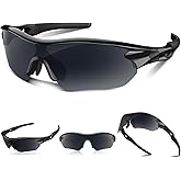 Polarized Sports Sunglasses for Men Women Youth Baseball Running Fishing Tennis Golf Cycling Driving Motor TAC UV400 TR90