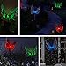 SOLARMKS Garden Solar Lights Outdoor Decorative Stake Lights,Chameleon Multi-Color Changing LED Fairy Garden Lights,3 Pack Solar Fiber Optic Butterfly Garden Decorative Lights