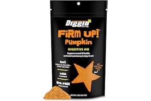 DIGGIN' YOUR DOG Diggin’ Your Dog, Firm Up Original Pumpkin Super Dog & Cat Supplement, 1 Ounce