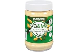 PB&Me Peanut Butter Powder, NO SUGAR ADDED, Keto Friendly, Gluten Free, High in Protein, Great for Smoothies!