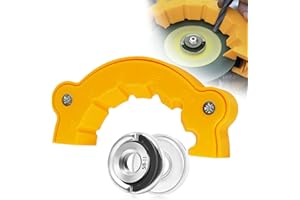 SWOZZTO 2025 New Drill Bit Sharpener Kit for All Bits,with 5/8"-11 Thread Quick Change Angle Grinder Nut,Multi-specification Old Drill Bit Grinding,Giant Blade Angle Grinder for Grinding Drill Bits