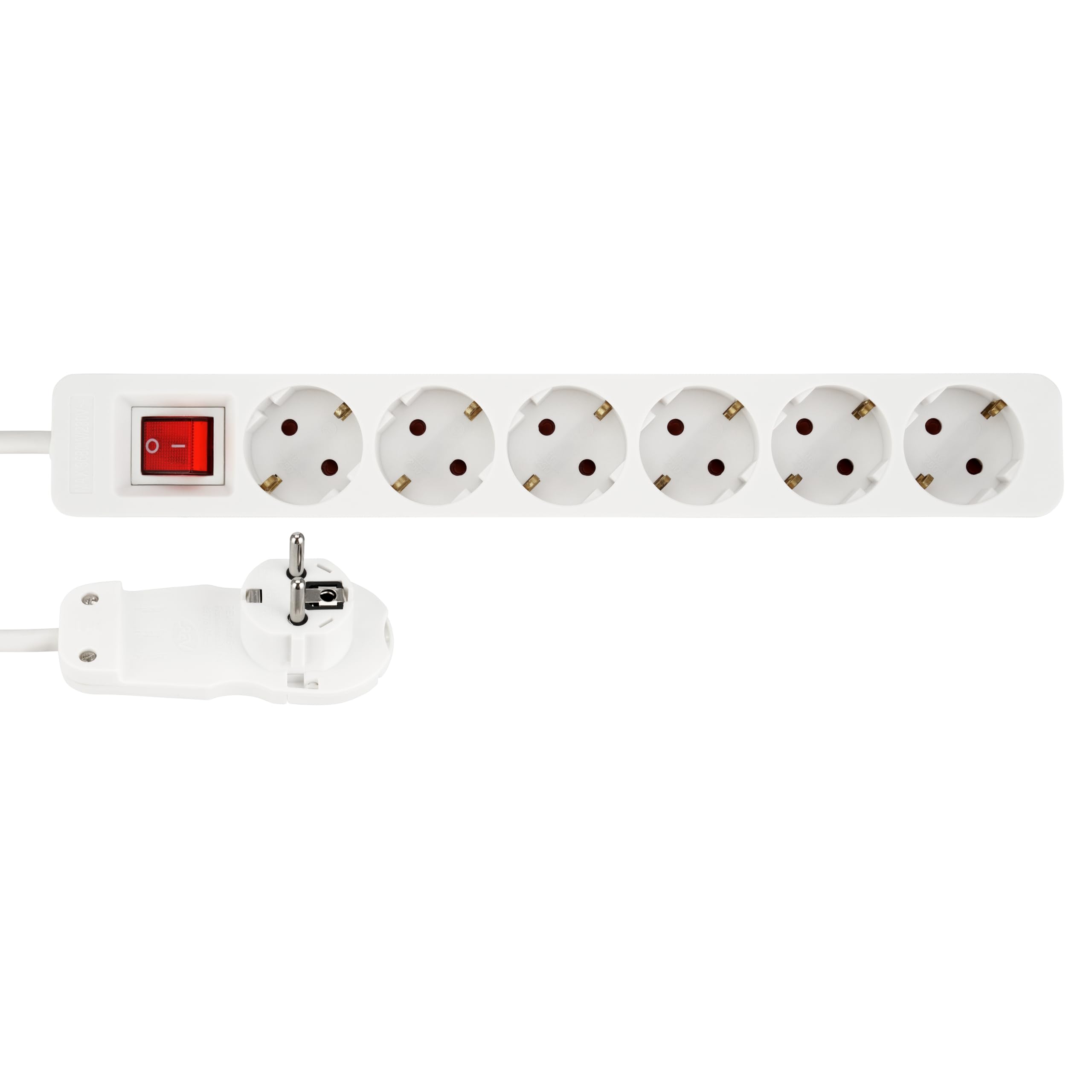 REV Steckdosenleiste Smart 6-fach 2m weiss