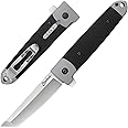 Cold Steel Oyabun 3.5" 4034SS Tanto Point Razor-Sharp Blade 4.75" Griv-Ex Handle Everyday Carry Pocket Folding Knife w/Spring Leaf Lock