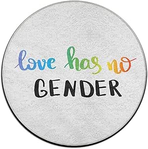 Alfombra Puerta,El amor no tiene género Eslogan del orgullo gay con