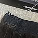 Full Shine 16 inch Flip Remy Human Hair Extensions Ombre Blayage Color #18 Fading to Color #22 and Color #60 Double Weft Mircale Wire Halo Real Hair Extension 80g Per Package