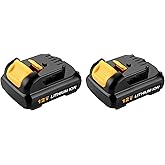AYTXTG DCB120 2Pack 4.0Ah 12v Battery Replacement for DeWalt 12v Max Battery DCB121 DCB123 DCB122 DCB124 DCB125 DCB127