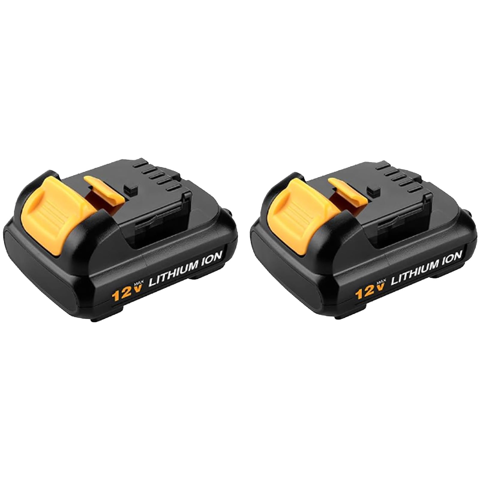 Photo 1 of AYTXTG DCB120 2Pack 4.0Ah 12v Battery Replacement for DeWalt 12v Max Battery DCB121 DCB123 DCB122 DCB124 DCB125 DCB127